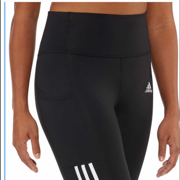 Adidas Ladies’7/8 3-Stripe Tight - Picture 4 of 13
